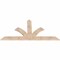 Ekena Millwork Richland Smooth Timber Gable Bracket, Douglas Fir, 72"W x 36"H x 1 1/2"D x 5 1/2"F, 12/12 Pitch GBW072X36X0206RIC00SDF - alternate 5